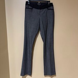 Express Columnist Charcoal Pants – Size 2 Long